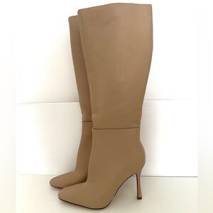 Forever 21 Tan Over the Knee Boots